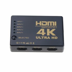 HDMI switcher five in and one out