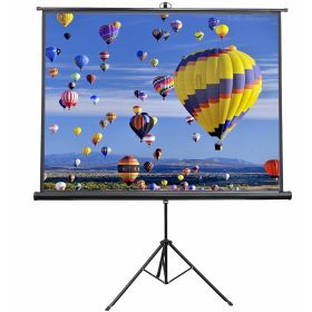 Projector Screens Tripod 72' INCH 16:9 Indoor Outdoor 8K / 4K Ultra HD 3D 5 Core Screen TR 72