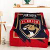 Fl Panthers OFFICIAL NHL "Run" Micro Raschel Throw Blanket; 46" x 60"