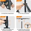 Projector Stand Tripod from 14.5'' to 39.4''; Laptop Tripod Stand Height Adjustable for Home Cinema; Office