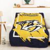 Predators OFFICIAL NHL "Run" Micro Raschel Throw Blanket; 46" x 60"