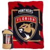 Fl Panthers OFFICIAL NHL "Run" Micro Raschel Throw Blanket; 46" x 60"