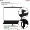 Projector Screens Tripod 72' INCH 16:9 Indoor Outdoor 8K / 4K Ultra HD 3D 5 Core Screen TR 72