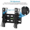 TV Wall Mount TV Wall Holder Bracket Support 15 To 43 inch Flat TV Max Hole Distance 200 Plus 200mm Hold Up To 55lbs