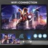 MOOKA Native 1080P WiFi Bluetooth 4K Projectors 8500L Video Movie Theater Home