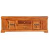 TV Cabinet 46.8"x11.8"x15.7" Solid Acacia Wood