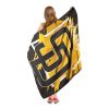 PADRES OFFICIAL MLB "Walk off" Micro Raschel Throw Blanket; 46" x 60"