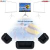 Projector Screens Tripod 72' INCH 16:9 Indoor Outdoor 8K / 4K Ultra HD 3D 5 Core Screen TR 72