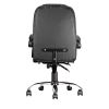 High-back office chair, adjustable ergonomic office chair, computer desk chair with lumbar support and foot cushion, suitable for home office use.