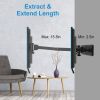 Fixed TV Wall Mount Bracket For 23in to 55in LED LCD PLASMA Flat TV VESA 400 Plus 400mm