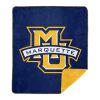 Marquette OFFICIAL NCAA Denali¬Æ Sliver Knit Throw Blanket; 60" x 72"