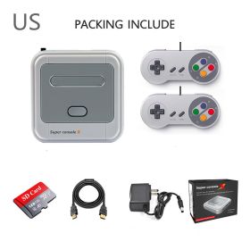 Super Console X Retro Game Console PRO Upgrade Version TV Set-Top Box R8 Game Console PSPArcade (Option: C-US)