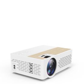 Home Mini Portable Projector Smart Phone With Screen (Option: Champagne gold-EU)