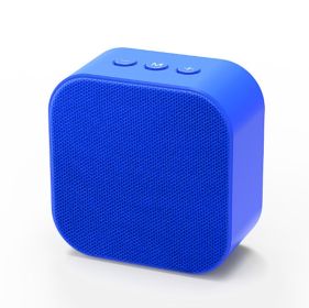 C8 Bluetooth Speaker With Card With Radio (Option: Blue-USB)