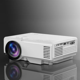 Household And Commercial Multi-function Projector (Option: White-UK)