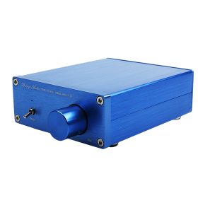 Fever HIFI Stereo Digital Amplifier Desktop Computer Audio (Option: Blue 12V power supply-US)