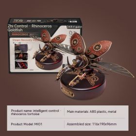 3d Beetle Mechanical Punk Metal Model Assembly (Option: MI01)