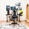 Gaming Chair Adjustable Swivel Racing Style Computer Office Chair