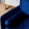 Velvet Fabric sofa with pocket