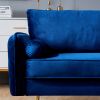 Velvet Fabric sofa with pocket