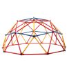 Children Dome Climber Playground Kids Swing Set Climbing Frame Backyard Gym Develop Confidence for Fun Indoor Outdoor XH