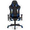 Reclining Swivel Massage Gaming Chair with Lumbar Support